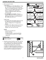 Предварительный просмотр 5 страницы Kichler Lighting 39532 Manual