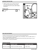 Предварительный просмотр 6 страницы Kichler Lighting 39532 Manual