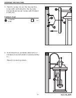 Предварительный просмотр 6 страницы Kichler Lighting 39533 Manual