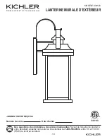 Предварительный просмотр 10 страницы Kichler Lighting 39533 Manual