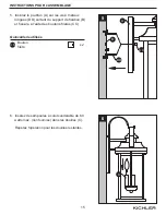 Предварительный просмотр 15 страницы Kichler Lighting 39533 Manual