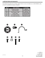 Предварительный просмотр 18 страницы Kichler Lighting 39533 Manual