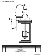 Предварительный просмотр 20 страницы Kichler Lighting 39533 Manual