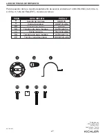 Предварительный просмотр 27 страницы Kichler Lighting 39533 Manual