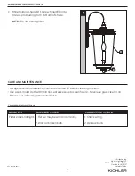 Preview for 7 page of Kichler Lighting 39543 Assembly Instructions Manual