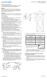 Предварительный просмотр 1 страницы Kichler Lighting 49973BKTLED Quick Start Manual