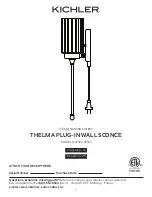 Предварительный просмотр 1 страницы Kichler Lighting 5024098 Instructions Manual