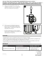 Предварительный просмотр 28 страницы Kichler Lighting 5024098 Instructions Manual