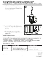 Предварительный просмотр 42 страницы Kichler Lighting 5024098 Instructions Manual