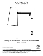 Предварительный просмотр 27 страницы Kichler Lighting 5024100 Instructions Manual