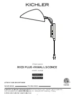 Preview for 1 page of Kichler Lighting 5024107 Instructions Manual