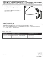 Preview for 13 page of Kichler Lighting 5024107 Instructions Manual