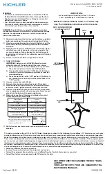 Предварительный просмотр 3 страницы Kichler Lighting AMBER VALLEY Series Manual