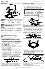 Предварительный просмотр 3 страницы Kichler Lighting IS-DLSL03R-US Installation Instructions