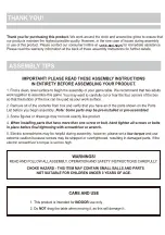 Preview for 2 page of KICK Pentacle Black Assembly Instructions Manual