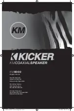 Kicker 41KM604W Quick Start Manual предпросмотр