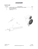 Kicker 47KSMT25 Installation Manual preview