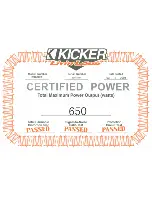 Предварительный просмотр 43 страницы Kicker 5X400.2 Owner'S Manual