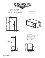 Preview for 21 page of Kicker CompVR Technical Manual