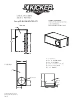 Preview for 24 page of Kicker CompVR Technical Manual