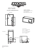 Preview for 27 page of Kicker CompVR Technical Manual