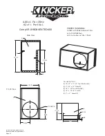 Preview for 31 page of Kicker CompVR Technical Manual