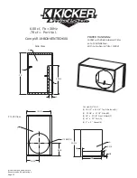 Preview for 33 page of Kicker CompVR Technical Manual