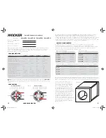 Предварительный просмотр 6 страницы Kicker COMPVR10 Owner'S Manual