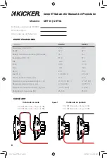 Preview for 6 page of Kicker COMPVT CVT102 Owner'S Manual