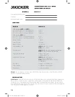 Preview for 16 page of Kicker CX600.5 Owner'S Manual