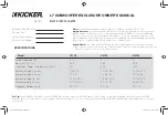 Preview for 2 page of Kicker DL712 Owner'S Manual