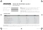 Предварительный просмотр 5 страницы Kicker DL712 Owner'S Manual