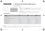 Предварительный просмотр 8 страницы Kicker DL712 Owner'S Manual