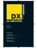 Kicker DX125.2 Owner'S Manual preview