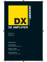 Kicker DX200.4 Owner'S Manual preview