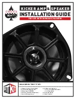 Kicker FKAVV09 Installation Manual preview