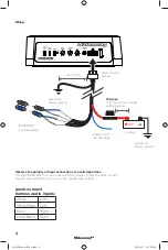 Предварительный просмотр 4 страницы Kicker Hideaway HS8 Owner'S Manual