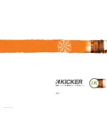 Kicker iKICK iK500 Owner'S Manual предпросмотр