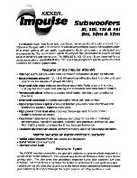 Preview for 1 page of Kicker Impulse 10i Manual