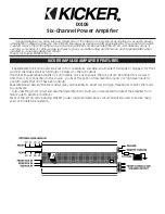 Kicker Impulse IX406 User Manual предпросмотр