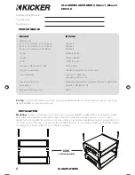 Preview for 2 page of Kicker IX.2-SERIES Owner'S Manual