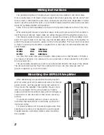 Предварительный просмотр 2 страницы Kicker IX254 User Manual