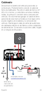 Предварительный просмотр 22 страницы Kicker KEY500.1 Owner'S Manual