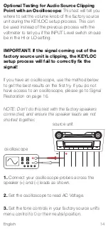 Предварительный просмотр 15 страницы Kicker KEYLOC Owner'S Manual