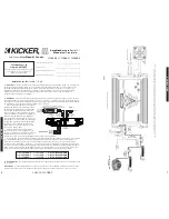 Предварительный просмотр 4 страницы Kicker KICKER ZX Series ZX1000.1 Owner'S Manual