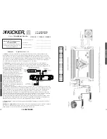 Предварительный просмотр 6 страницы Kicker KICKER ZX Series ZX1000.1 Owner'S Manual