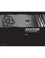 Предварительный просмотр 1 страницы Kicker KM620 Owner'S Manual