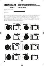 Предварительный просмотр 10 страницы Kicker KMFC65 Owner'S Manual