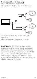 Preview for 38 page of Kicker KSS269 Owner'S Manual