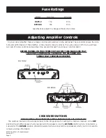 Preview for 9 page of Kicker KX100.2 Technical Manual